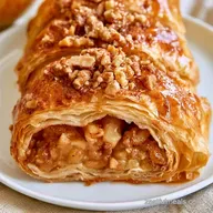 Apple Strudel with Phyllo Dough
