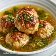Asian Chicken Meatball Soup in 45 Minutes