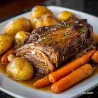Best Ever Pot Roast Crock Pot for 6 Servings
