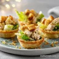 Caesar Salad Cups in 27 Minutes
