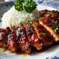 Char Siu Chicken Thighs for 4 Servings