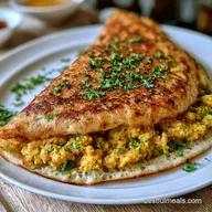 Crispy Chicken Keema Dosa in 40 Minutes