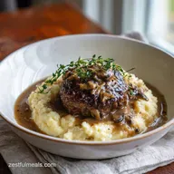 Salisbury Steak: A Classic Recipe for 4 Servings