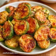 Crispy Parmesan Brussels Sprouts