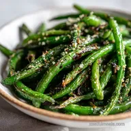 Crispy Parmesan Roasted Green Beans for 4 Servings
