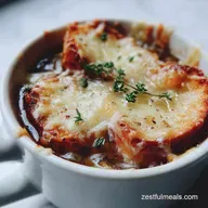Crockpot French Onion Soup: No-Stir Technique