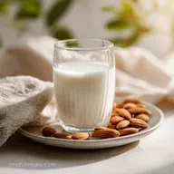 Almond Milk Recipe Using Almonds for 4 Servings