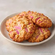 Easy Rhubarb Cookies in 24 Minutes