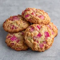 Fast Rhubarb Cookies in 32 Minutes