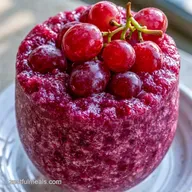 Fresh Grape Slushie for Kids for 2