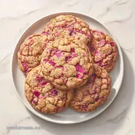 Fresh Rhubarb Cookies in 32 Minutes