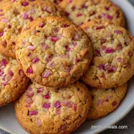 Fresh Rhubarb Sugar Cookies for 12