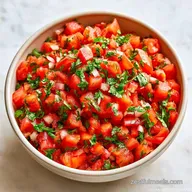 Fresh Tomato Salsa in 20 Minutes