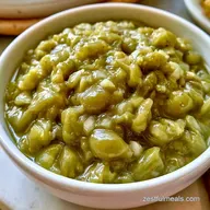 Unripe Tomato Salsa for 4 Servings