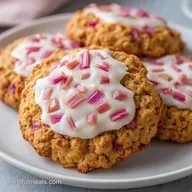 Frozen Rhubarb Cookies in 35 Minutes
