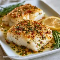 Garlic Butter Baked Cod in 25 Minutes