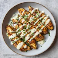 Grilled Chicken Shawarma Bowl with Garlic Sauce