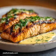 Grilled Salmon Recipe with Dijon Mustard in 20 Min