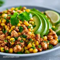 Ground Chicken Taco Bowl Meal Prep