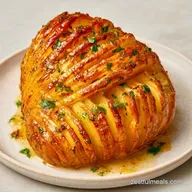 Hasselback Potatoes Recipe for 6 Servings