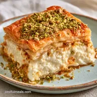 Baklava Cheesecake with Ricotta Cheese