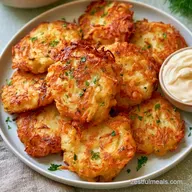Jewish Potato Pancakes Latkes: Crispy
