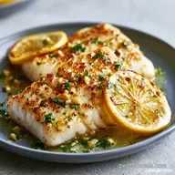 Lemon Garlic Baked Cod in 25 Minutes