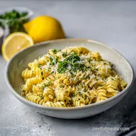 Lemon Parmesan Pasta Recipe in 15 Minutes