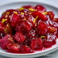 Lemon Rhubarb Jam in 50 Minutes