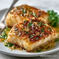 Pan Fried Garlic Butter Cod in 15 Minutes