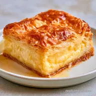 Phyllo Crinkle Cake with Condensed Milk