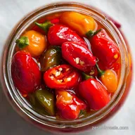 Pickled Peppadew Peppers - Ready in 30 Min