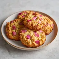 Quick Rhubarb Cookies in 32 Minutes