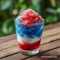 Red White Blue Daiquiri in 10 Minutes
