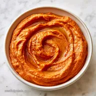 Roasted Red Pepper Hummus in 35 Minutes