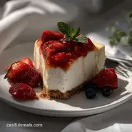 Simple No Bake Cheesecake: Silky & Tangy