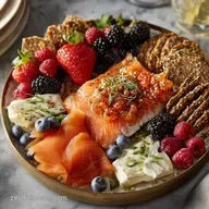 Smoked Salmon Charcuterie Board: Silky Seafood Spread in 25 Minutes
