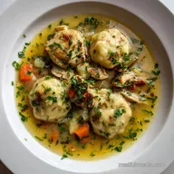 Quick and Delicious Stove Top Chicken and Dumplings with Fresh Herbs Ready in 30 Min