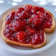 Strawberry Rhubarb Jam in 30 Minutes