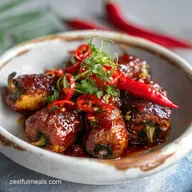 Stuffed Banana Chillies: Baked with Sausage and Rice
