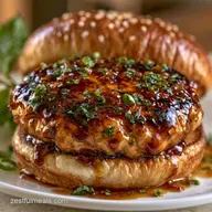 Teriyaki Chicken Burger in 25 Minutes