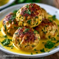 Thai Curry Chicken Meatballs: Pan-Seared