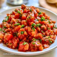 Tomato And Green Chili Salsa in 20 Minutes