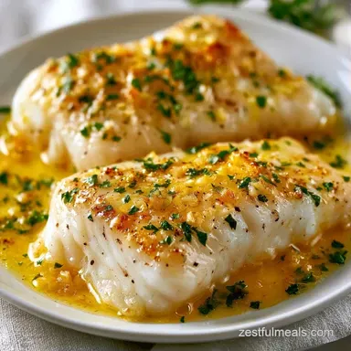 5Star Baked Cod Recipe in 22 Minutes Recipe Card