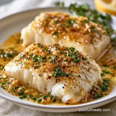 5Star Baked Cod Recipe in 22 Minutes