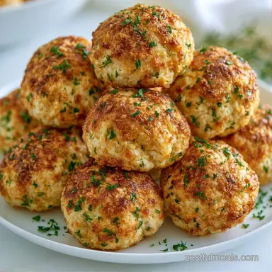 25-Min Air Fryer Chicken Meatballs Recipe Card