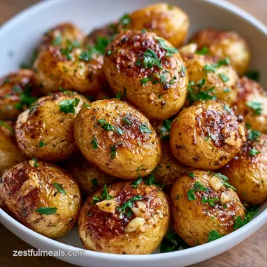 Air Fryer Garlic and Parsley Baby: Crispy Recipe Card