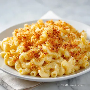 Air Fryer Mac and Cheese Ball with Panko in 57 Mins Recipe Card