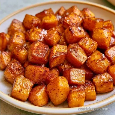 Air Fryer Sweet Potatoes Cubes in 22 Min