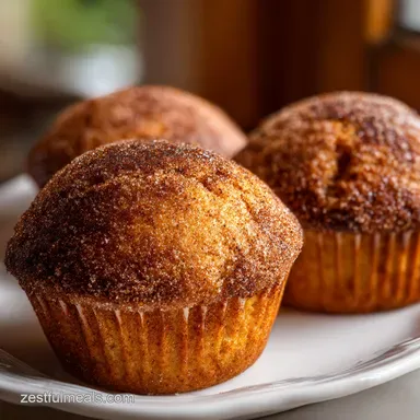Apple Cinnamon Greek Yogurt Muffin: Moist